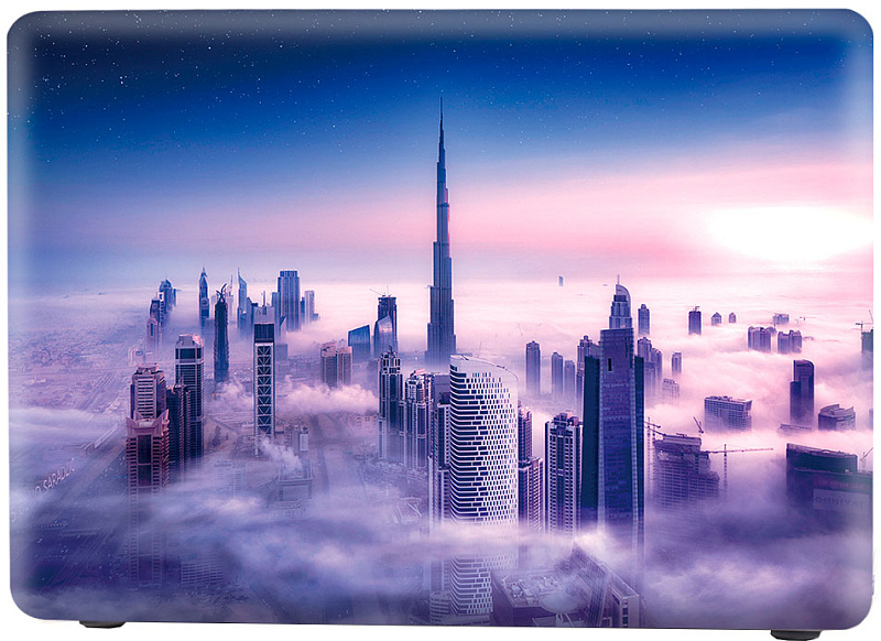 фото Чехол накладка пластиковая i-Blason для Macbook Air 13 new (2018) A1932 Burj Khalifa