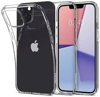 Чехол Spigen Crystal Flex (ACS03557) для iPhone 13 (Clear)