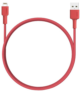Кабель Aukey MFi Lightning 8 pin Sync and Charging Cable,L=1.2M*1,red