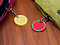 Умный брелок Chipolo CLASSIC Fruit &quot;Арбуз&quot; со сменной батарейкой (CH-M45S-RD-R_WMN), красный