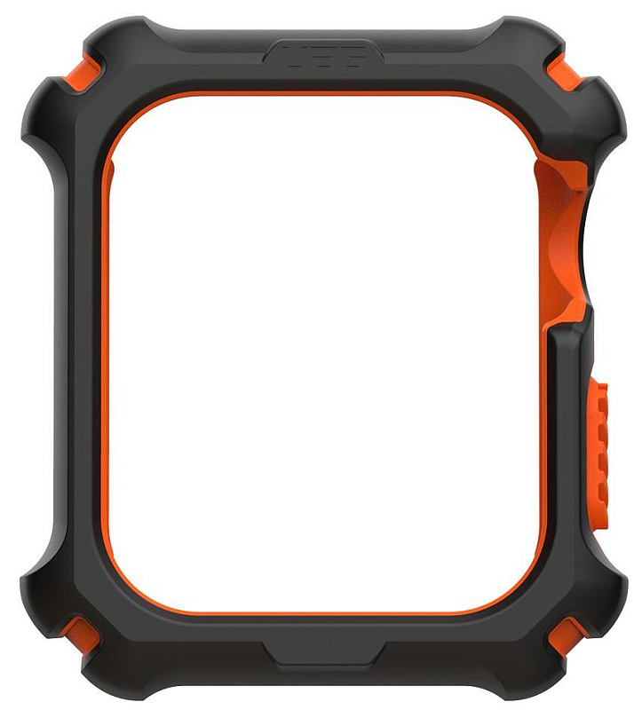 фото Чехол UAG Watch Case (19148G114097) для Apple Watch Series 5/4 44mm (Black/Orange)