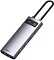 Хаб Baseus Metal Gleam Series 6-in-1 CAHUB-CW0G (Space Grey)