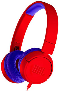 Наушники накладные JBL R300, 32 Ом, красные