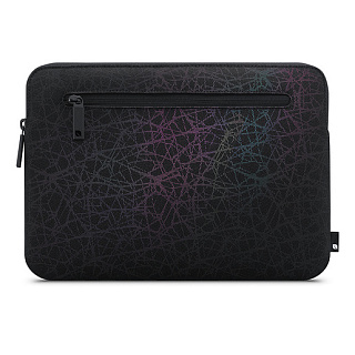 Чехол-конверт Incase Compact Sleeve in Reflective Mesh для MacBook 12&quot;. Материал полиэстер, нейлон. Цвет черный. 
Incase Compact Sleeve in Reflective Mesh for MacBook 12&quot; - Swirl Luminescent