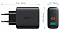 Сетевое зарядное устройство AUKEY Dual-Port 30W PD Wall Charger with Dynamic Detect Black