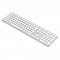 Беспроводная клавиатура Satechi Aluminum Bluetooth Wireless Keyboard with Numeric Keypad. Язык раскладки английский/русский. Цвет серебристый.
Satechi Aluminum Bluetooth Wireless Keyboard with Numeric Keypad RU - Silver