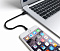Кабель для iPod, iPhone, iPad USB-Lightning Satechi Flexible 0.25 м B0160CP1EG (Black)