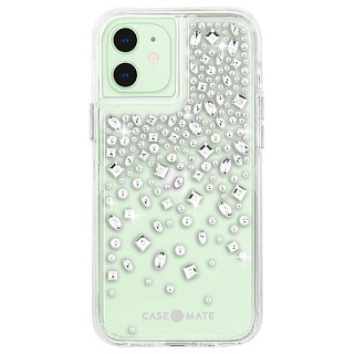 Чехол-накладка Case-Mate Karat Crystal для iPhone 12, покрытый антимикробным материалом Micropel. Цвет: прозрачный.
