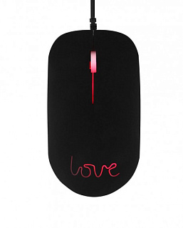 Компьютерная мышь T'nB MNLOVE, неоновая, LOVE
