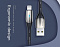 Кабель Baseus Horizontal Data Cable(With An Indicator Lamp)USB For iP 2.4A 1m Black