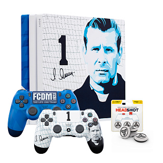 PS4 PRO 1ТБ "ЧЕРНЫЙ ПАУК" С ДВУМЯ ГЕЙМПАДАМИ И СТИКАМИ