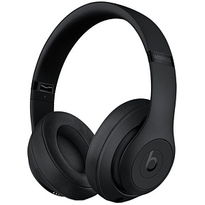 Беспроводные мониторные наушники Beats Studio3, цвет чёрный матовый