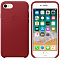 Кожаный чехол Apple Leather Case для iPhone 8/7, цвет (PRODUCT)RED красный