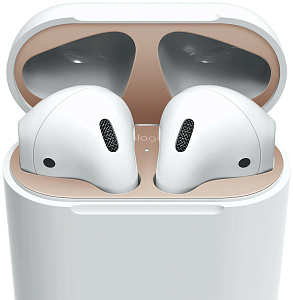 Чехол для AIRPODS Elago DUST GUARD - 2 SET - Matt Rose Gold