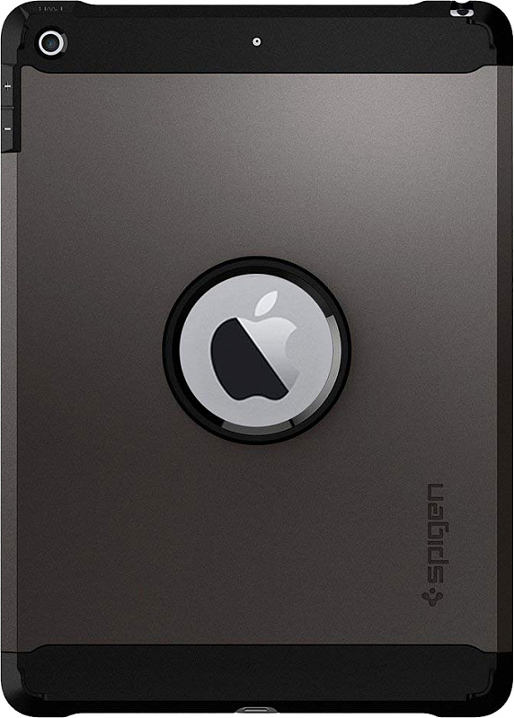 фото Чехол Spigen Tough Armor для iPad 9.7". gunmetal