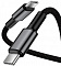 Кабель Baseus High Density Braided Fast Charging USB-C 1m CATGD-01 (Black)