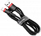 Кабель Baseus cafule Cable USB For lightning 1.5A 2M Red+Black