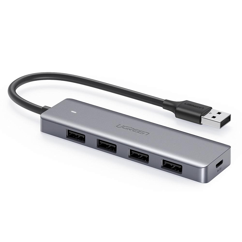 фото UGREEN. USB концентратор (хаб) Ugreen 4 в 1 Type C, 4 x USB 3.0 (50985)