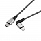 Кабель j5create USB-C на Lightning. Цвет: черный. Cable 90 Degrees