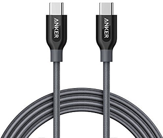 Кабель Anker PowerLine+ USB-C 0.9 м A8187HA1 (Gray)