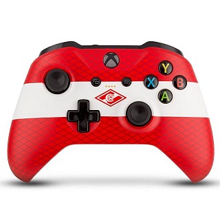 Геймпад для Xbox One &quot;Красно- белый&quot;