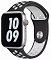 Ремешок Wiwu Dual Color Silicone Band для Apple Watch Series 1-6/SE 42/44 mm (Black/White)