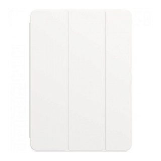 Обложка Smart Folio for 12.9-inch iPad Pro (4th generation) - White, Кожанный чехол Folio для 12.9- IPad Pro 4-го поколения белого цвета