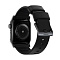 Ремешок Nomad Active Strap Pro для Apple Watch 44/42mm. Цвет ремешка: черный. Цвет застежки: черный.