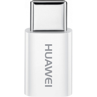 Адаптер - переходник Huawei CP52white с разъема Type-C на microUSB