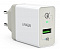 Сетевое зарядное устройство Anker 18W, 3А, 1 умный USB порт 2 .QC 3.0 (белое)