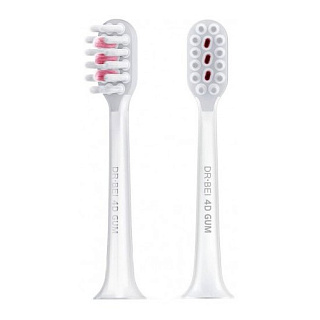 Насадки для зубной щетки DR.BEI Sonic Electric Toothbrush（4D Cleaning Version）2 pieces pack Pink(apply to S7)