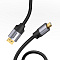 Переходник Baseus Enjoyment Series MiniDP Male To 4KHD Male Adapter Cable 2m Dark gray