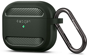 Чехол Spigen Rugged Armor (ASD01979) для AirPods 3 (Green)