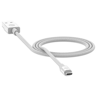 Кабель Mophie USB-A to Micro-USB. Длина 1м. Цвет белый