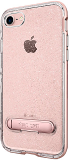 Чехол Spigen для iPhone 7/8 Crystal Hybrid Glitter Series, шампань (042CS21212)