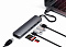 Хаб Satechi USB-C Slim Multi-Port Adapter ST-UCSMA3M (Space Grey)