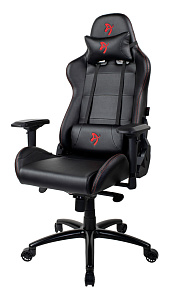 Компьютерное кресло (для геймеров) Arozzi Verona Signature Black PU - Red Logo