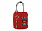 Кодовый навесной замок для багажа Travel Blue TSA Combination Lock (036), цвет красный