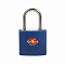 Замок навесной для багажа Travel Blue TSA High Security Lock (027), цвет синий