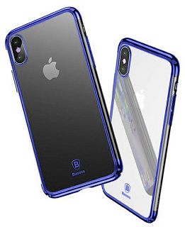 Чехол Baseus Minju Case For iPX Blue
