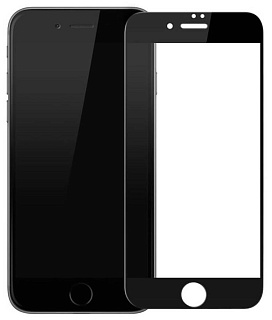 Защитное стекло Baseus Silk-screen 3D Arc (SGAPIPH8N-KA01) для iPhone 7/8 (Black)