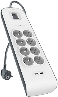 Сетевой фильтр Belkin BSV804vf2M