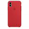 Силиконовый чехол Apple Silicone Case для iPhone XS, цвет (PRODUCT)RED красный