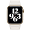 Apple Watch 40mm Chalk Link Bracelet Large,Кожаный ремешок белого цвета 40 мм