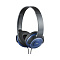 Наушники JVC накладные портативные, модель HA-S220-A-E. Цвет: синий