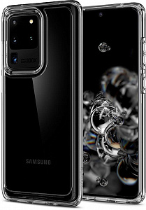 Чехол Spigen Ultra Hybrid, clear - Galaxy S20 Ultra