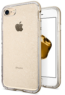 Чехол Spigen для iPhone 7 Neo Hybrid Crystal Glitter , шампань (042CS21421)