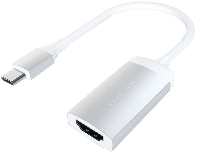 фото Адаптер Satechi Aluminum Type-C to HDMI ST-TC4KHAS (Silver)