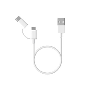 USB-кабель XIAOMI Mi 2-in-1 USB Cable Micro-USB to Type-C (100cm)
XIAOMI Mi 2-in-1 USB Cable Micro-USB to Type-C (100cm)