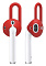 Держатель для наушников Elago Earhooks Red